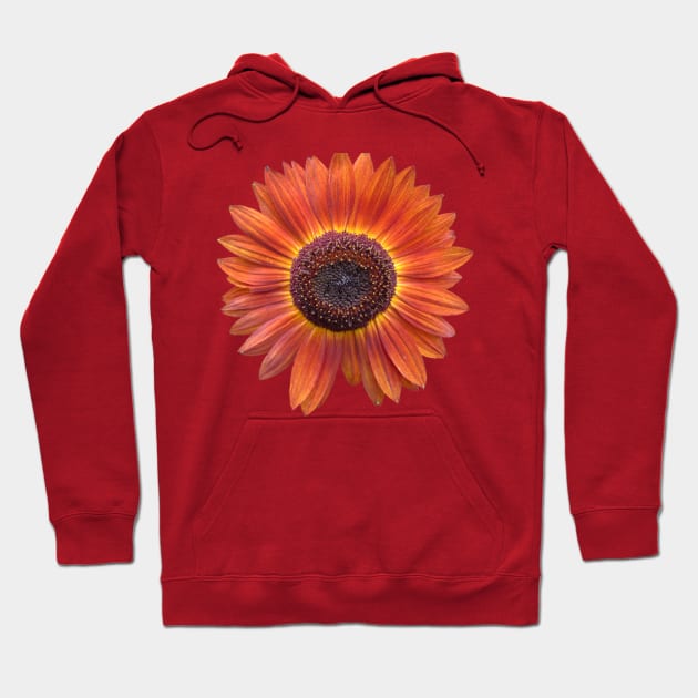 red flower Hoodie by JAHART001